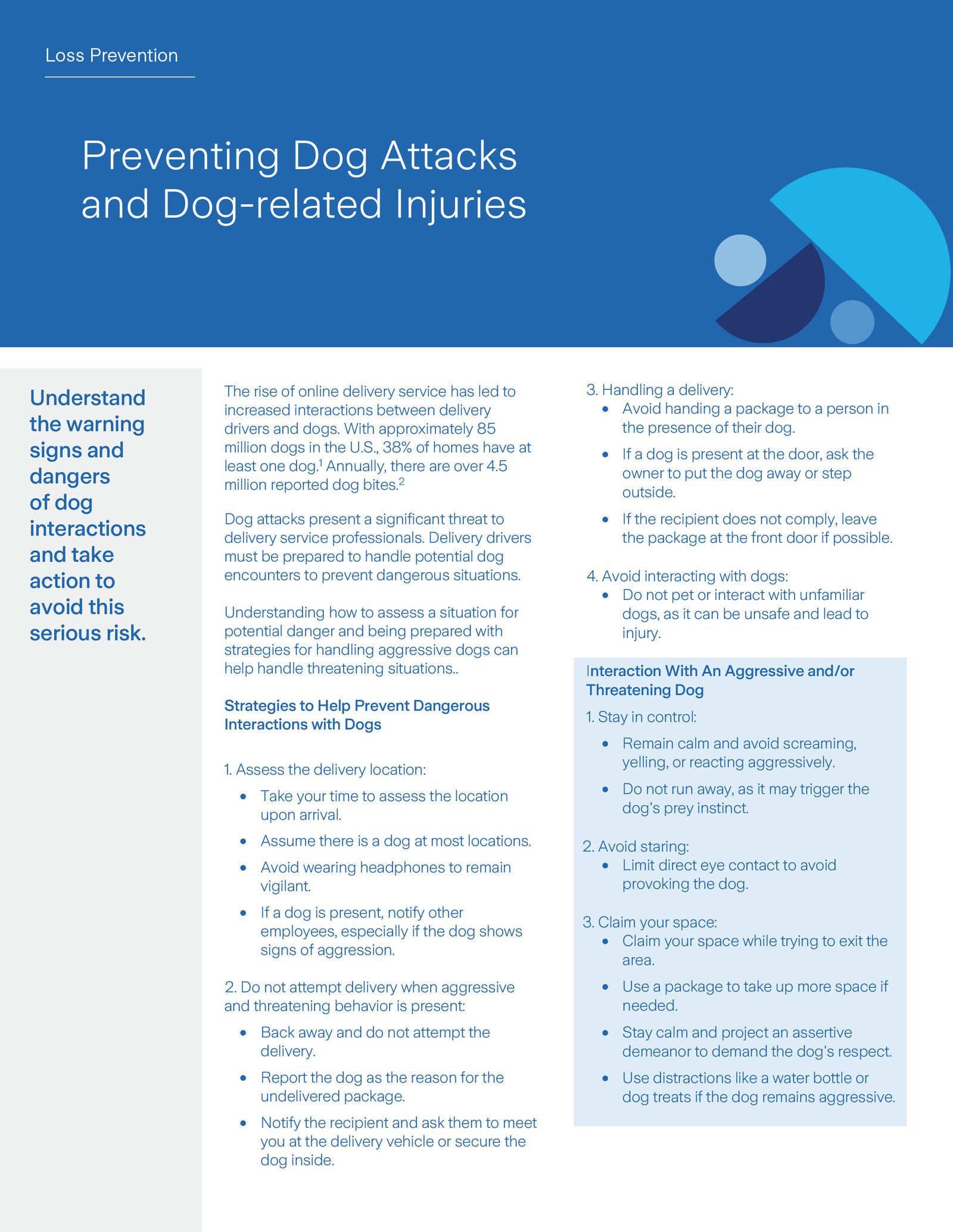 Preventing Dog Attacks and Dog-related Injuries