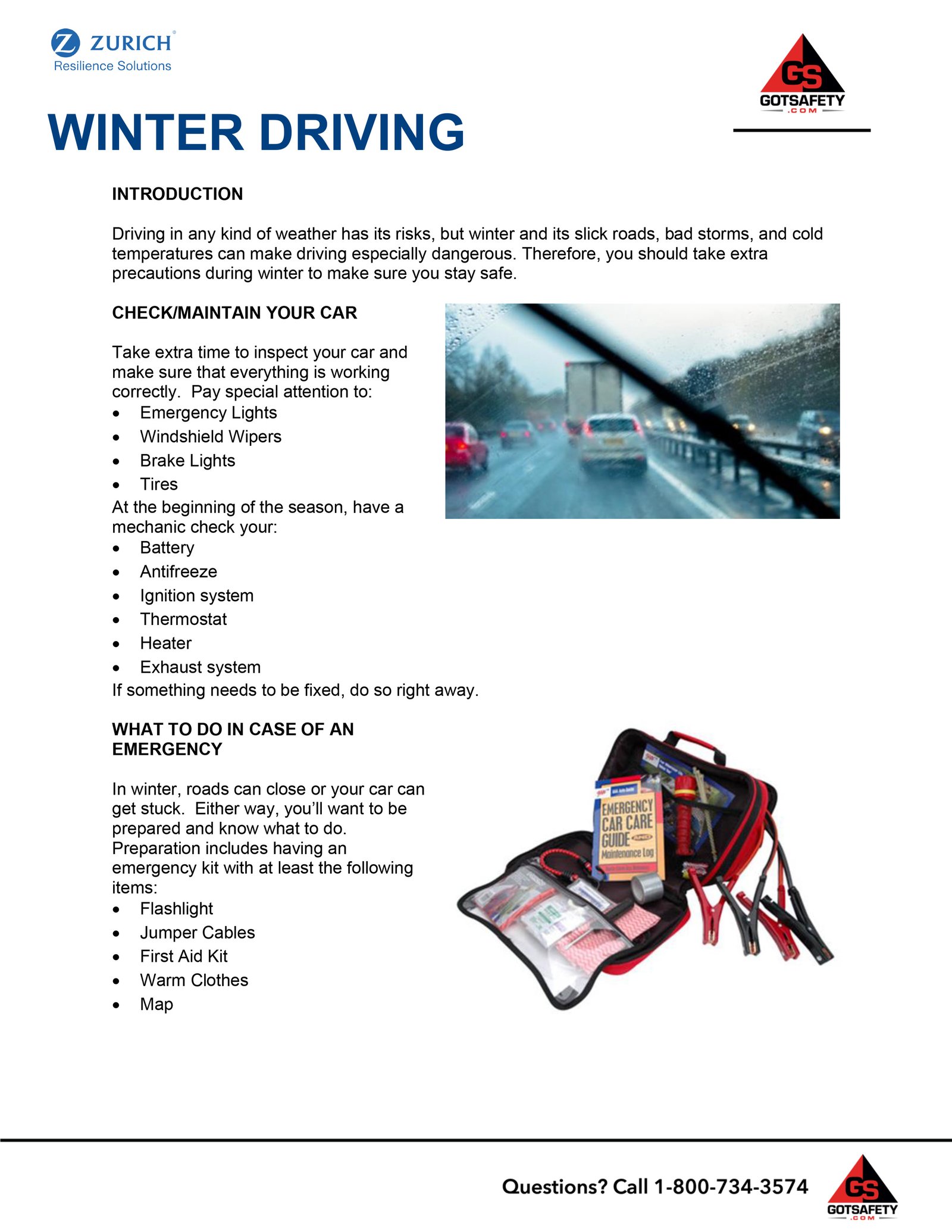 zrs and got safety risk insights winter driving
