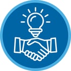 Consultation Handshake pictogram 