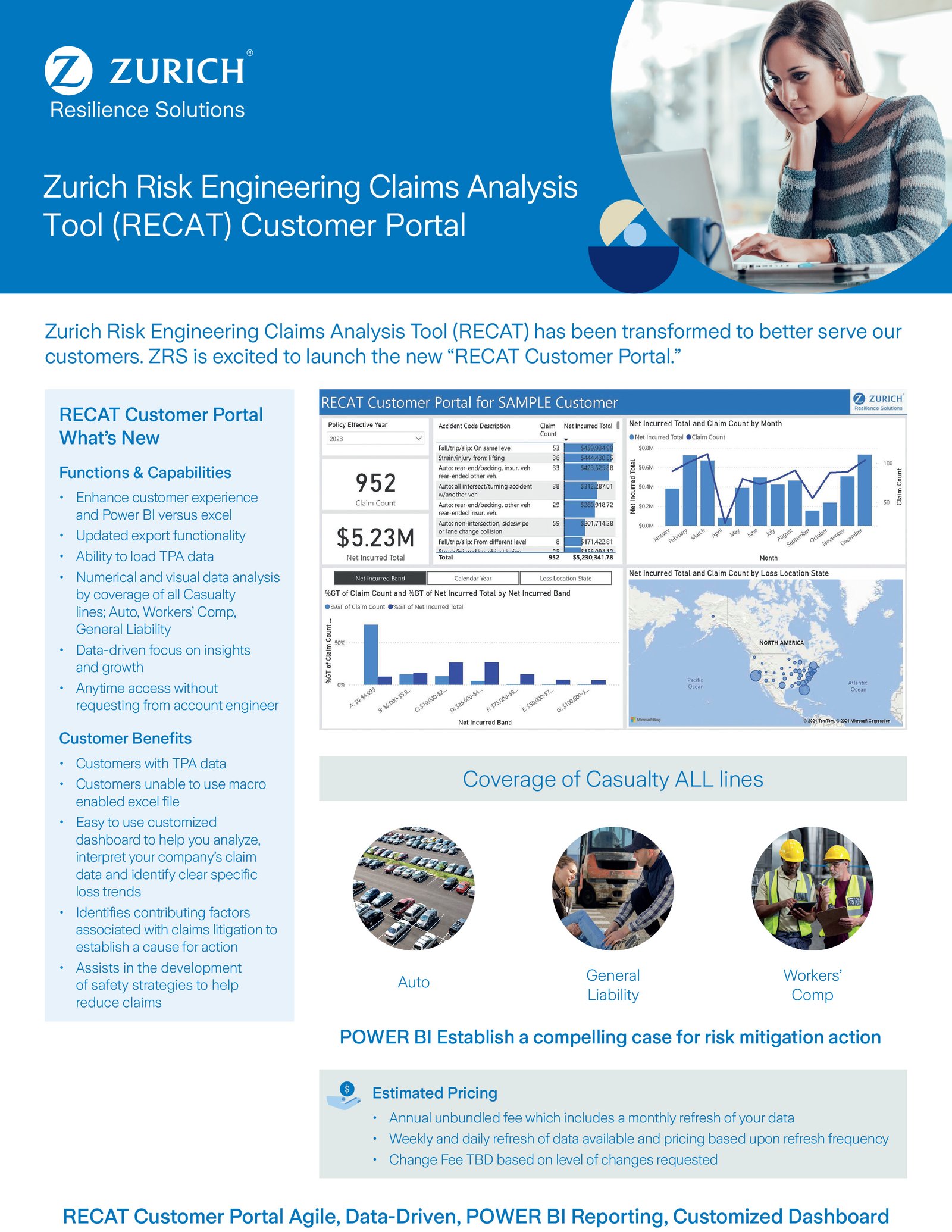Zurich RECAT Customer Portal