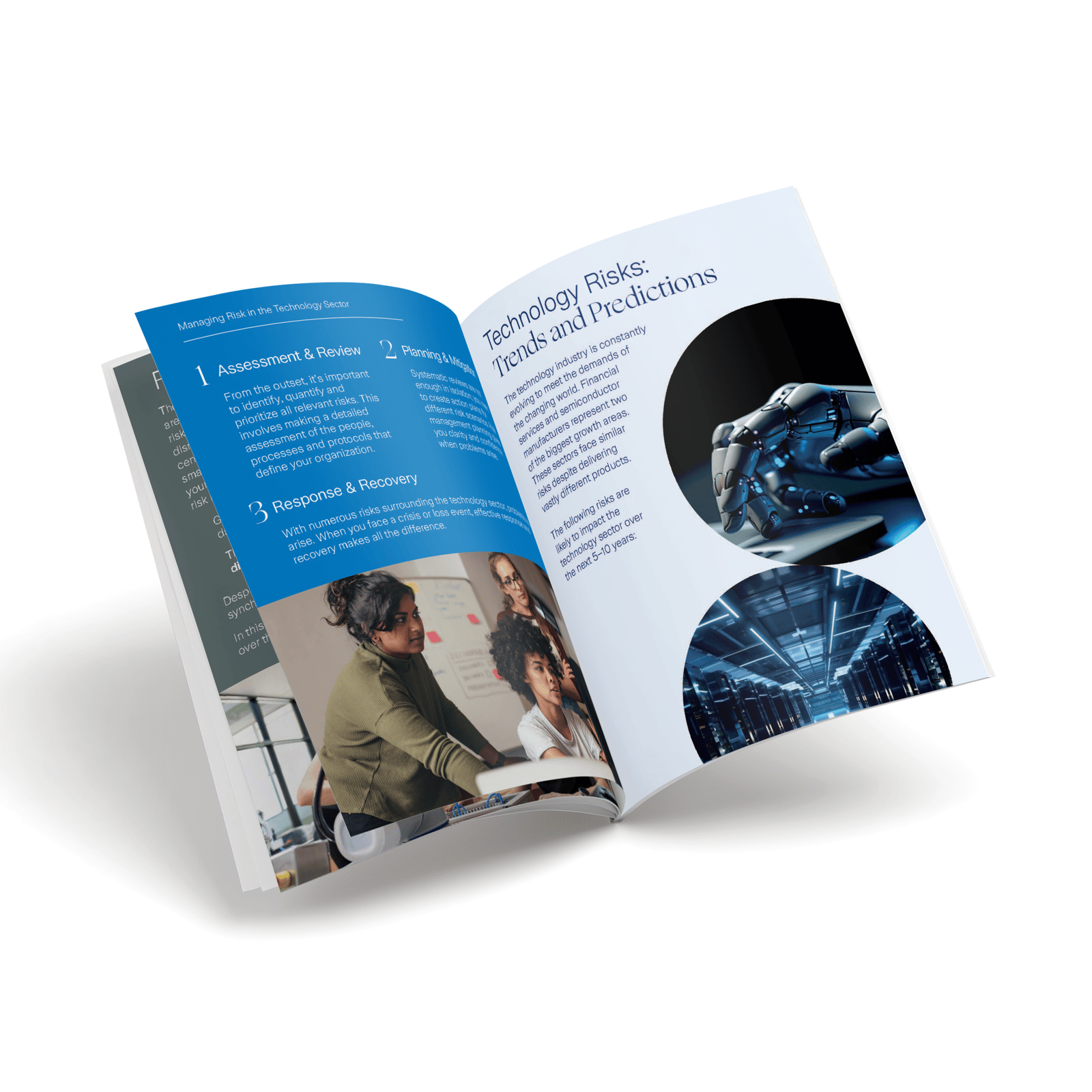 Technology ebook foldout