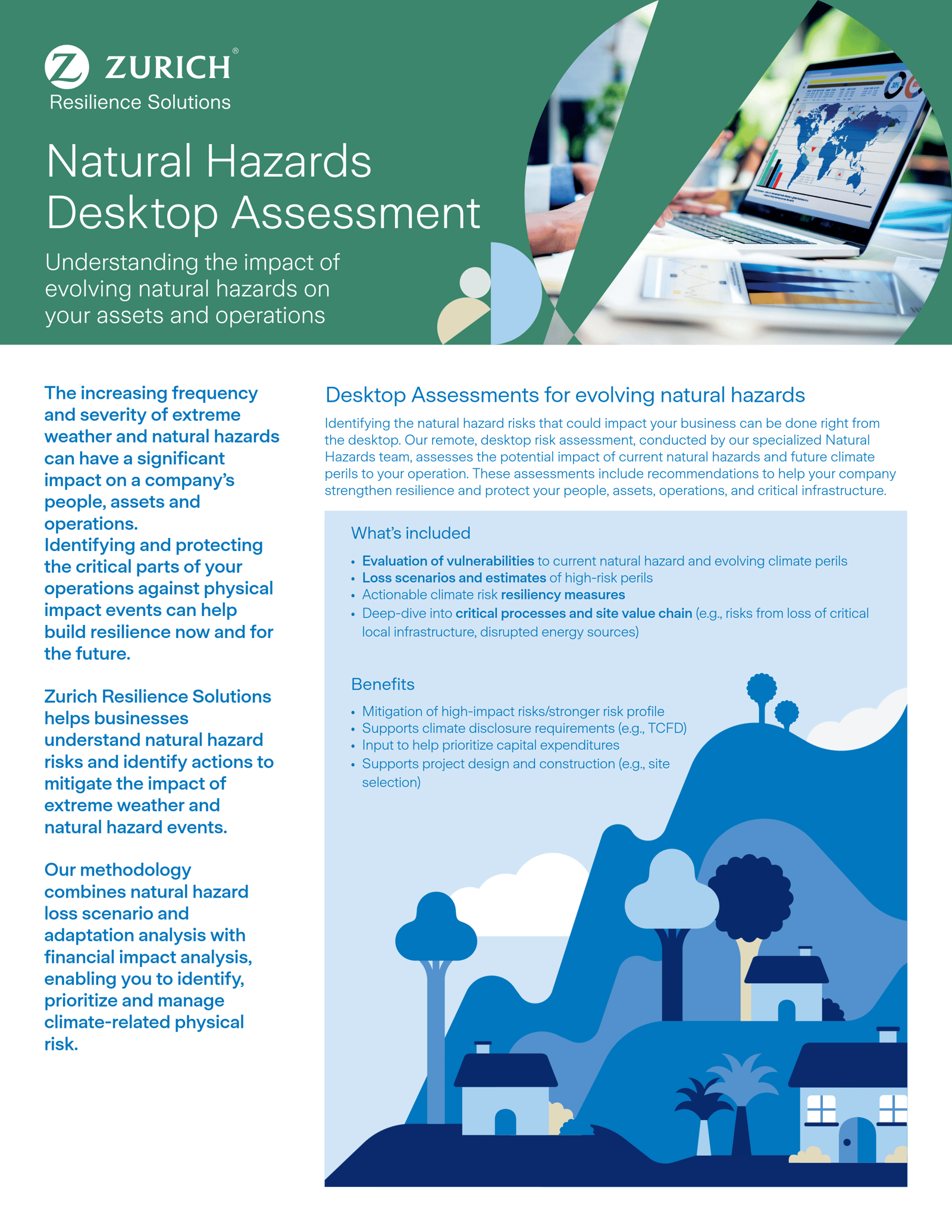 Natural Hazards Desktop Risk Assessment Brochure Thumbnail