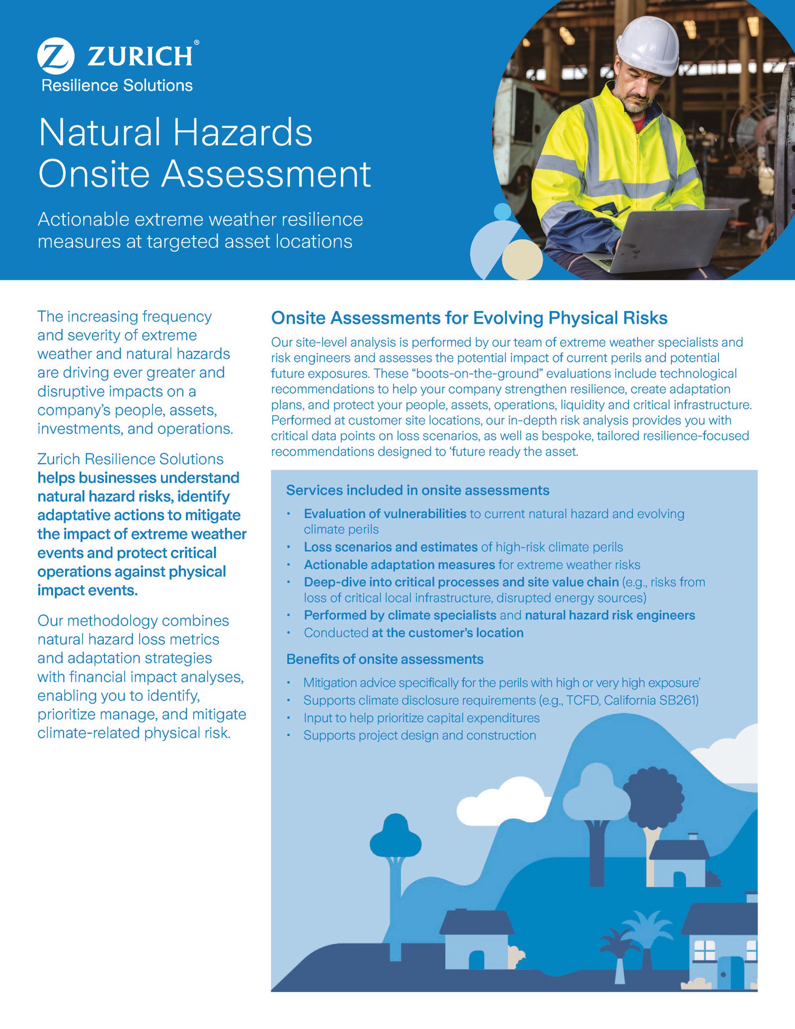 Natural Hazards Onsite Risk Assessment Brochure Thumbnail