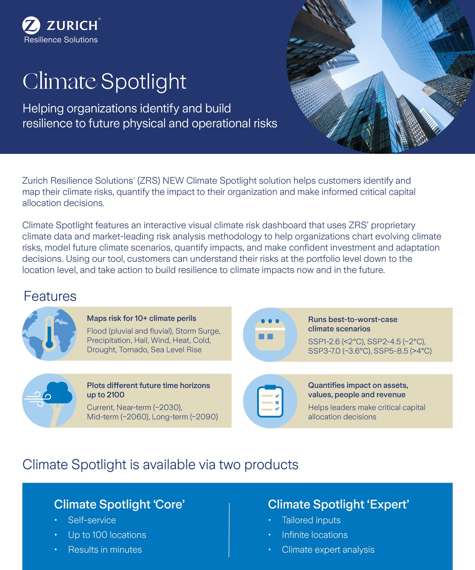 Climate Spotlight Brochure