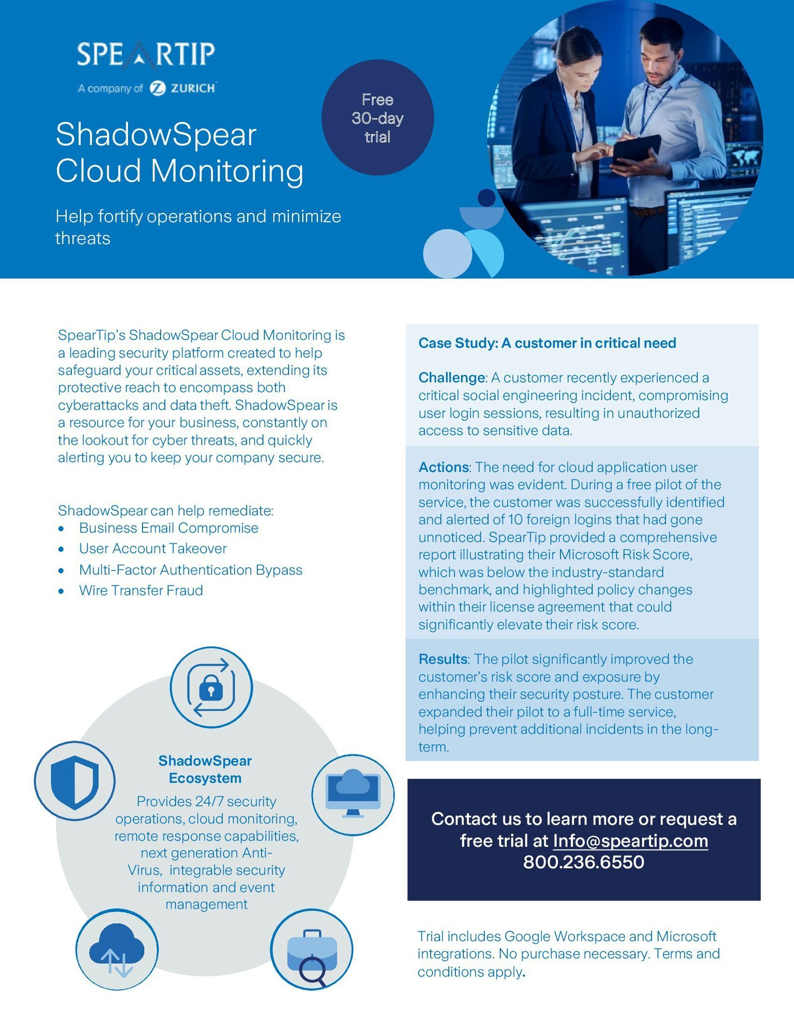 ShadowSpear Cloud Monitoring