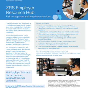 ZRS Employer Resource Hub Overview