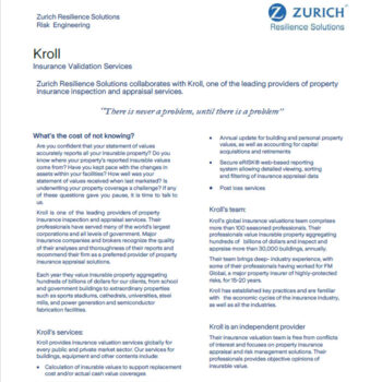 Kroll Factsheet