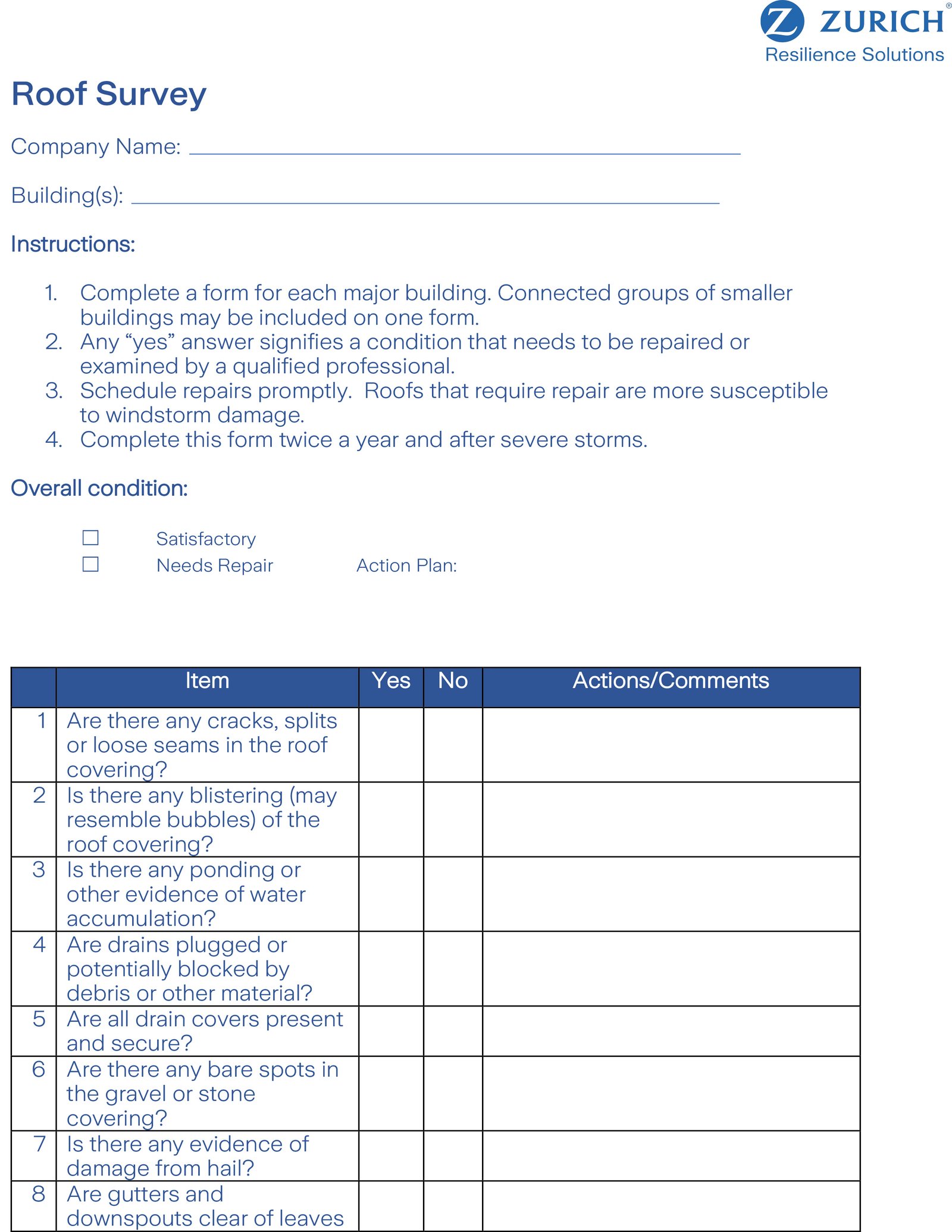 zrs roof survey