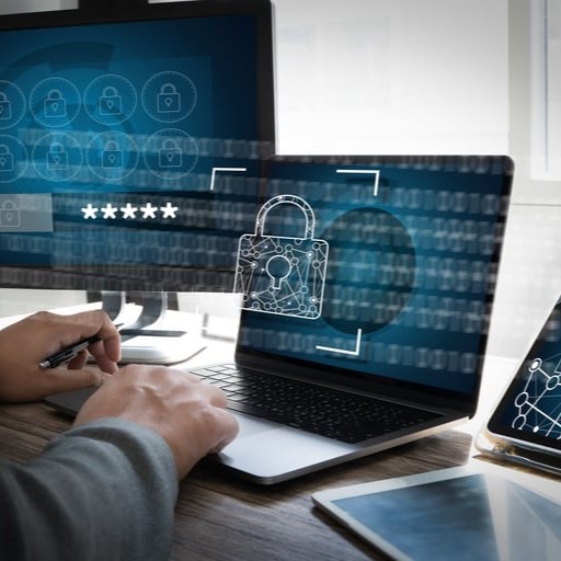 Cyber Security Laptop and desktop