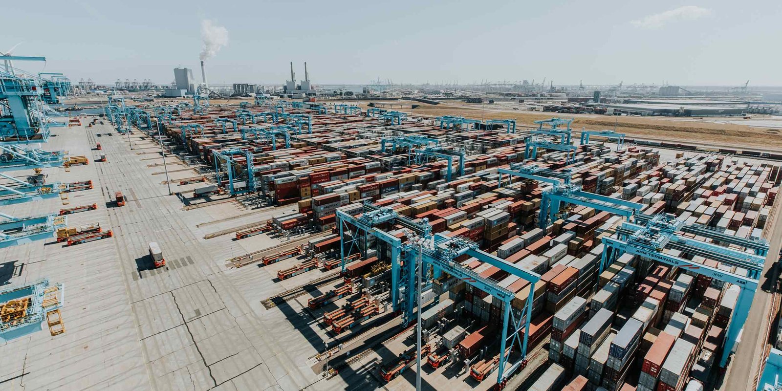 Shipping yard