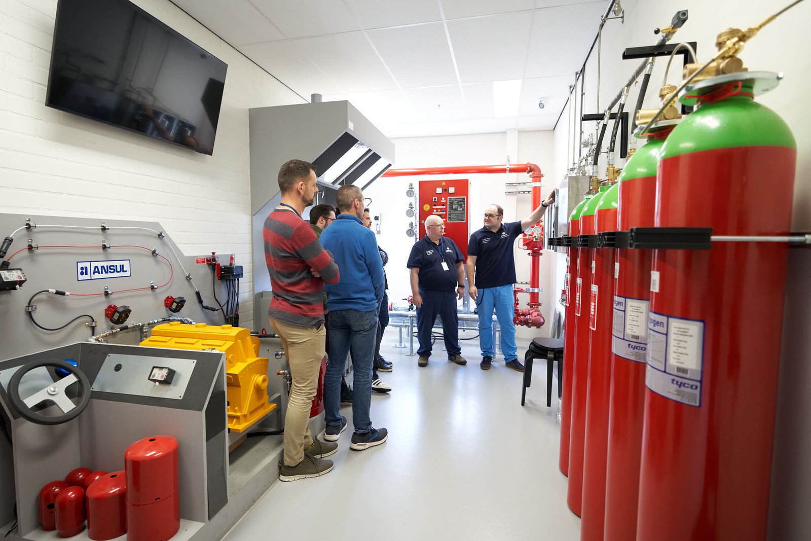 tanks for fire supression