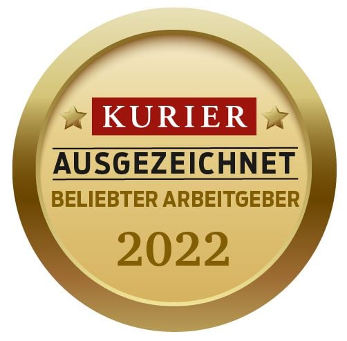 Vom Kurier ausgezeichnet: beliebter Arbeitgeber 2022