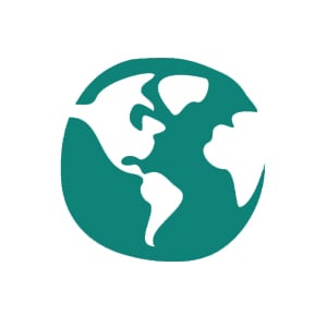 climate change white circle