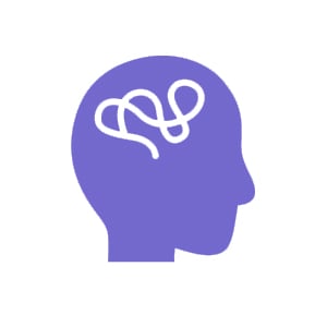 mental wellbeing white background