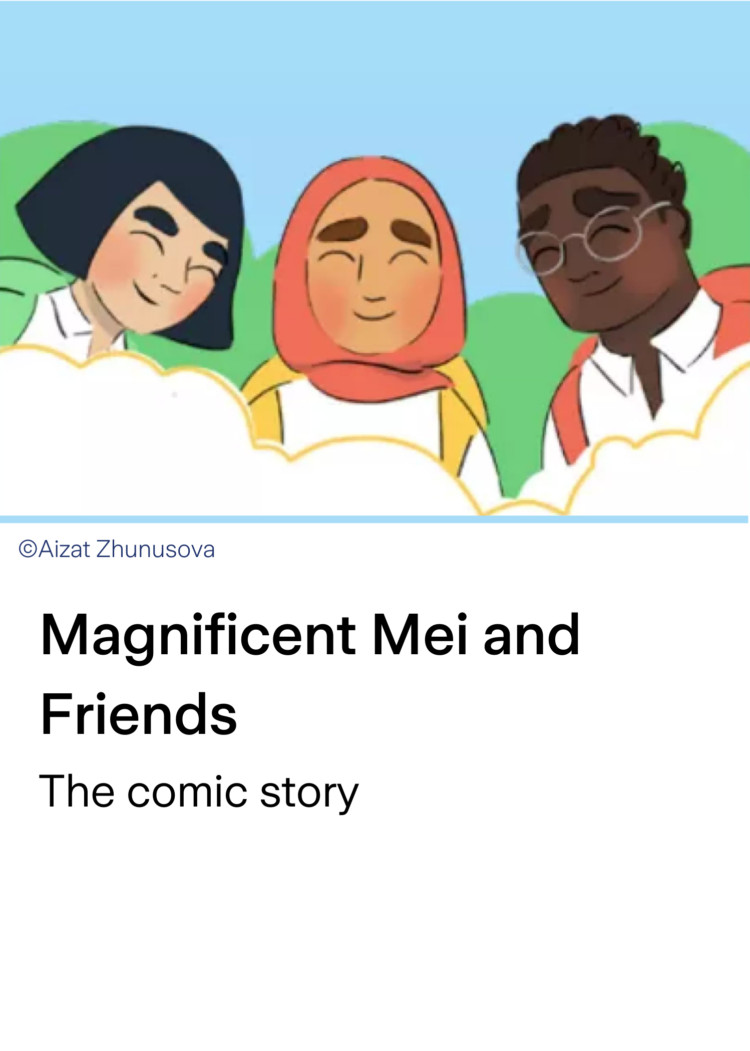 Magnificent Mei and Friends comic