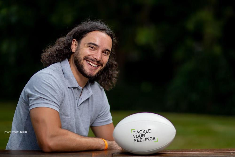 Tackle Your Feelings ambassador James Lowe