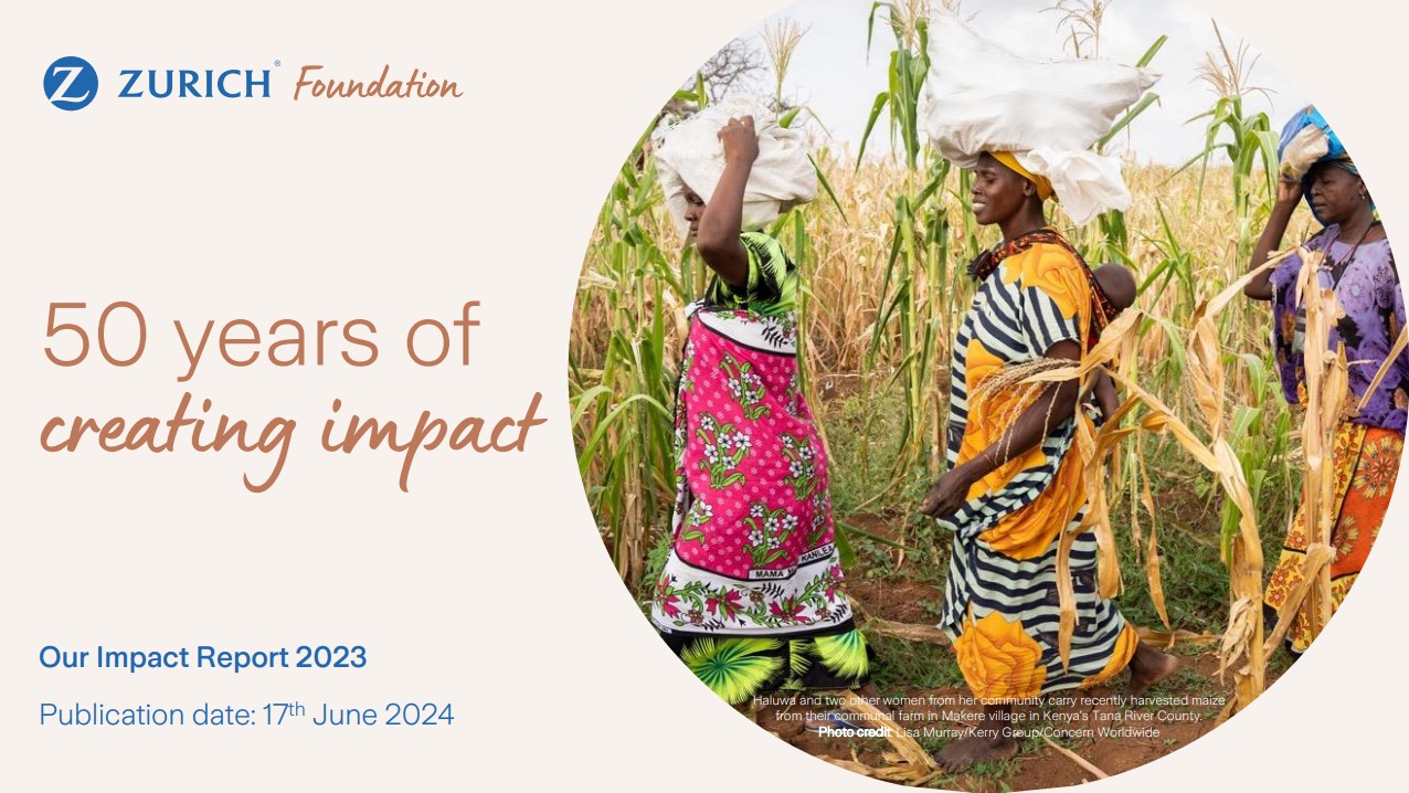 Z Zurich Foundation Impact Report 2023